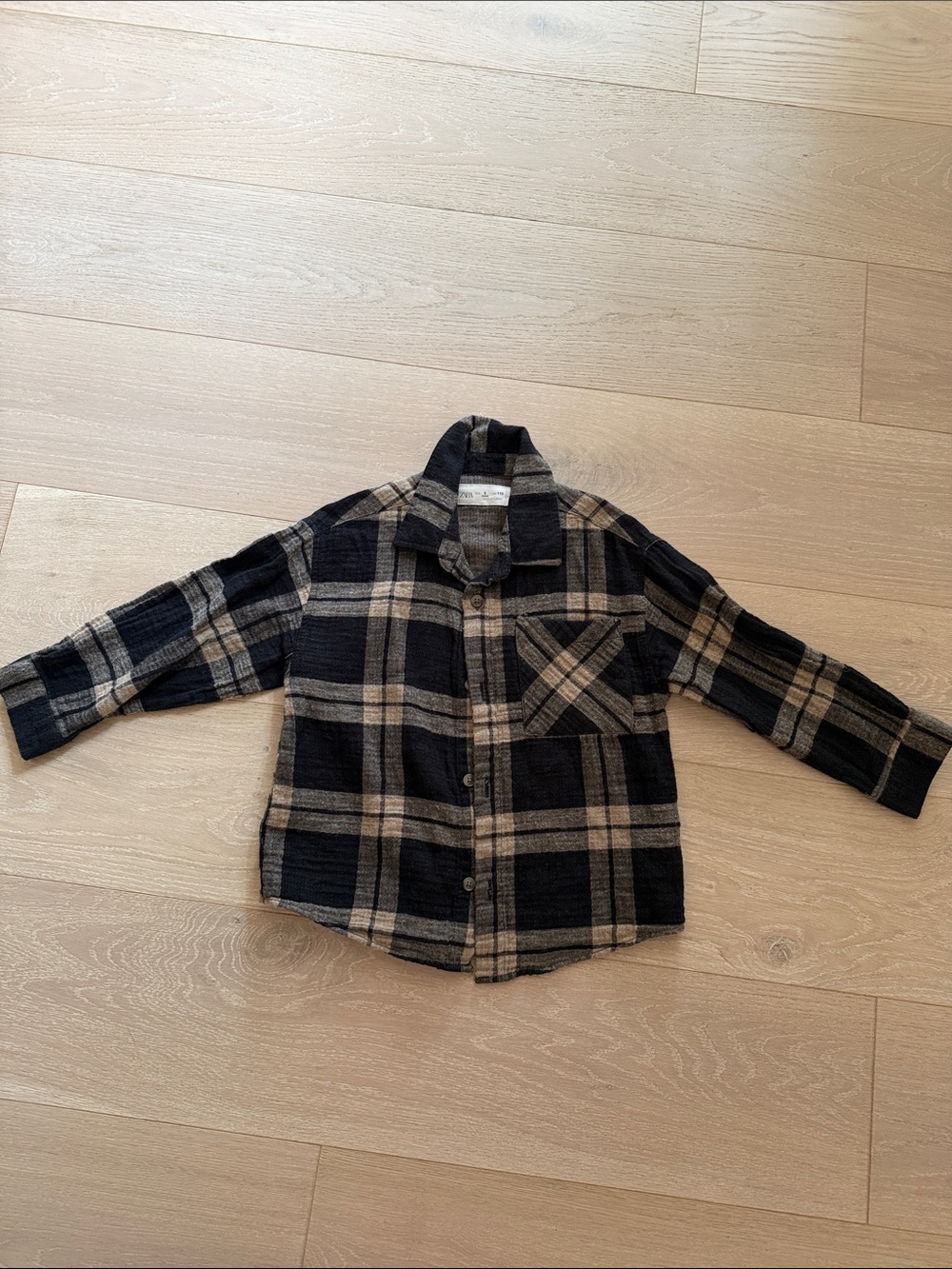 Zara flannel shirt